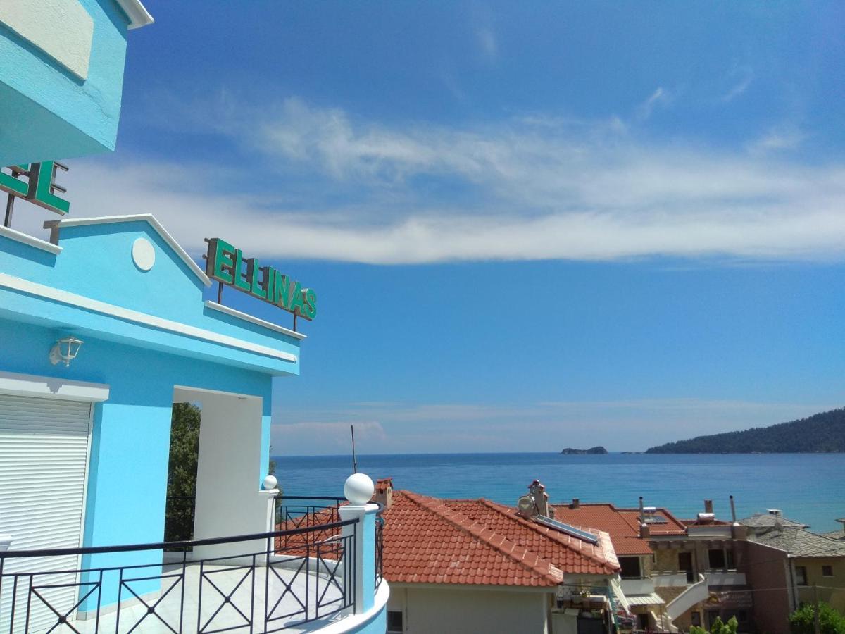 Ellinas Hotel Chrisi Ammoudia Exterior foto