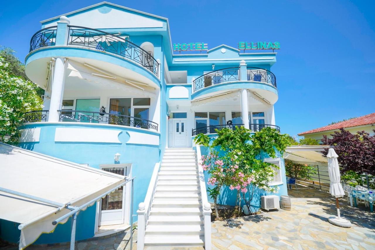 Ellinas Hotel Chrisi Ammoudia Exterior foto